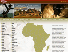 Tablet Screenshot of mojeafrika.cz